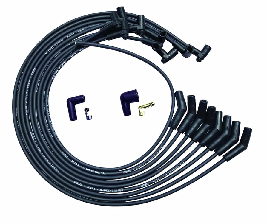 Amazon.com: Moroso 51045 Ultra Series Black Spark Plug Wires