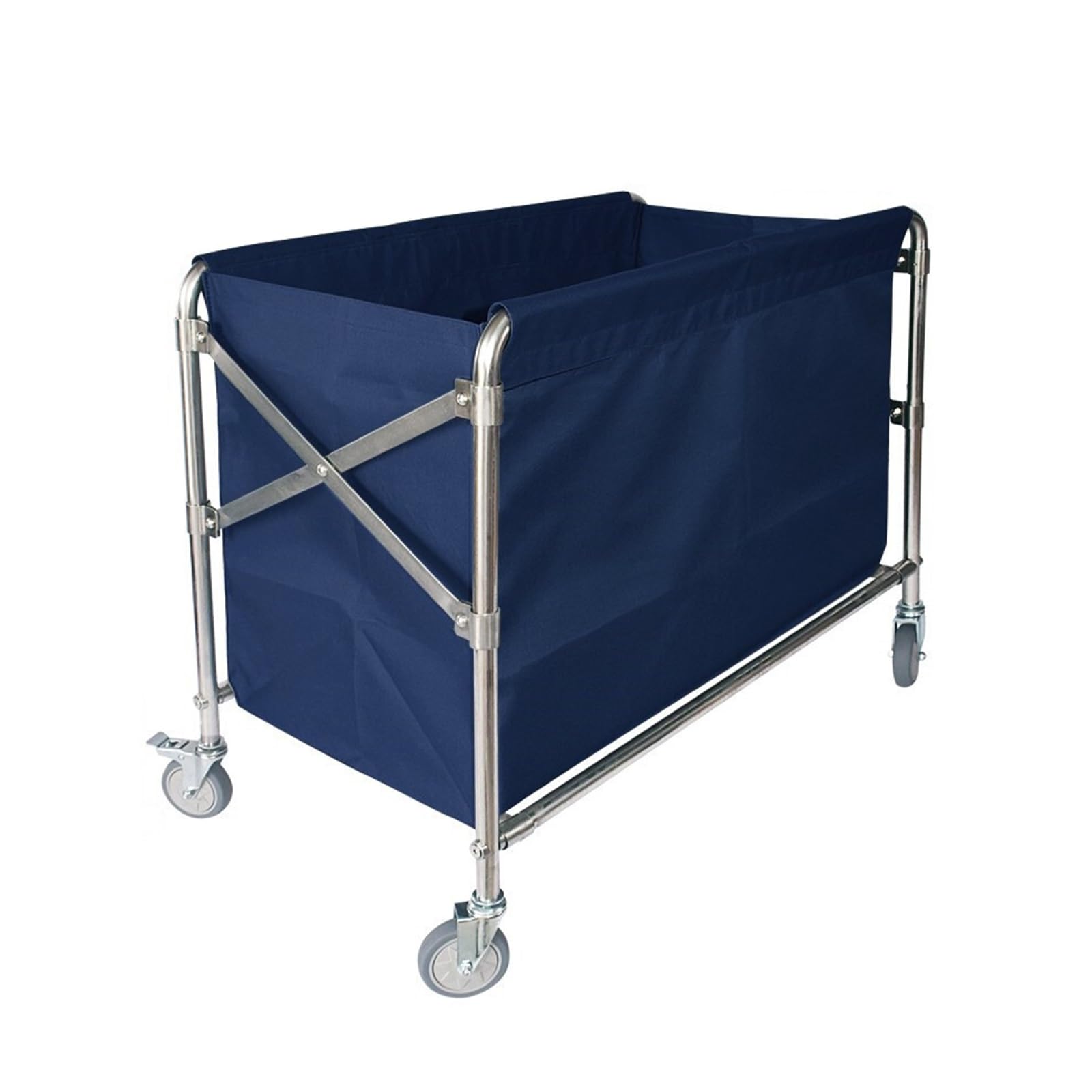 Carro de servicio de habitaciones para el servicio de limpieza Carro plegable for ropa de hotel, carro de recogida de ropa for habitación de huéspedes, carro de servicio, carro de limpieza, carro de l