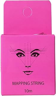 Cuerda de mapeo de cejas rosa de 32.8 ft, hil...
