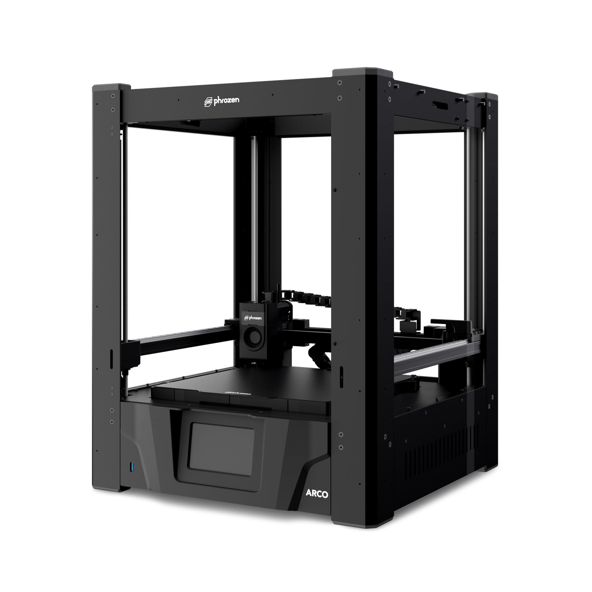 Phrozen Arco FDM Stampante 3D, Velocità di stampa massima 600 mm/s, Accelerazione 30.000 mm/s², Calibrazione automatica del livello, Stampa Multicolore, Stabilità Superiore, Dimensioni: