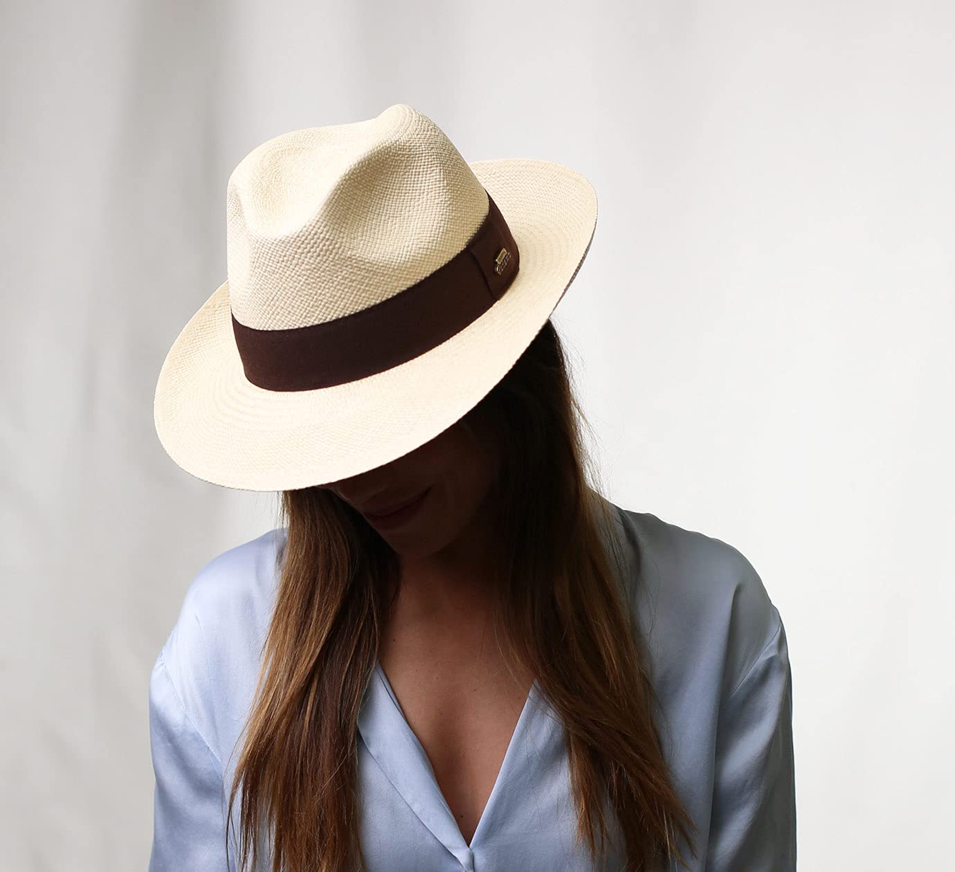 Authentique Chapeau Panama, tressage Traditionnel en Équateur Large Bord, Homme ou Femme Original Ecuador