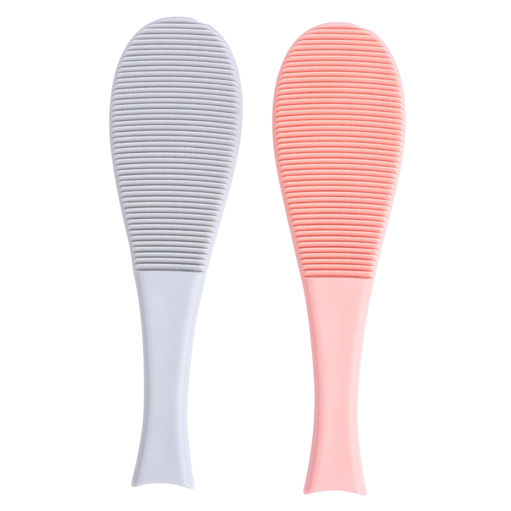 HOUDERCO 2pcs Cat Tongue Comb for Deshedding Pet Brush for Cats Pet Grooming Tool Abs Material
