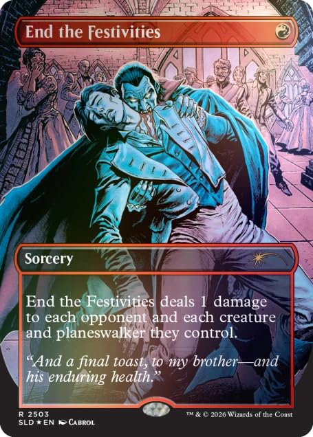 MTG Secret Lair Strahd's Descent FOIL版 Amazon.com: Magic: The Gathering Secret Lair x Dungeons & Dragons
