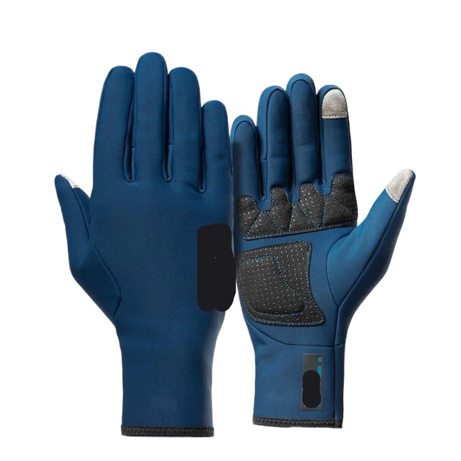 Guantes de Ciclismo cálidos a Prueba Viento for Invierno, con Todos los Dedos, for Bicicleta montaña y Carretera, Largos for Hombres Mujeres, Guantes para Ciclismo