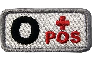 Tactical Blood Type Patch - O Positive