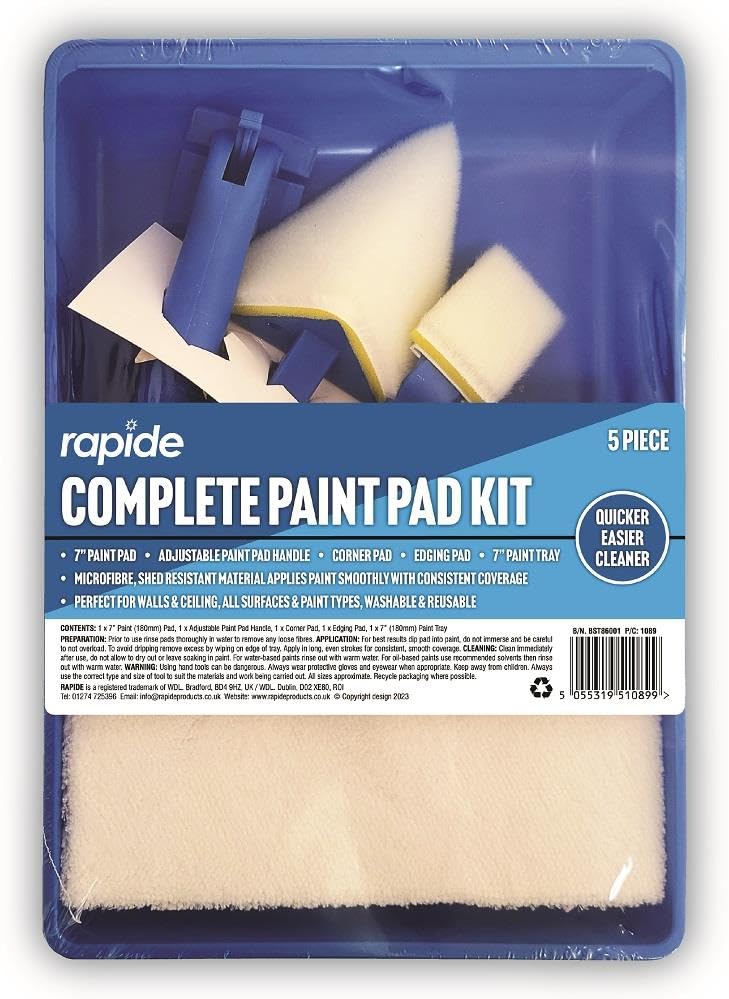 RAPIDE 7" Complete Paint Pad Kit - 5PC