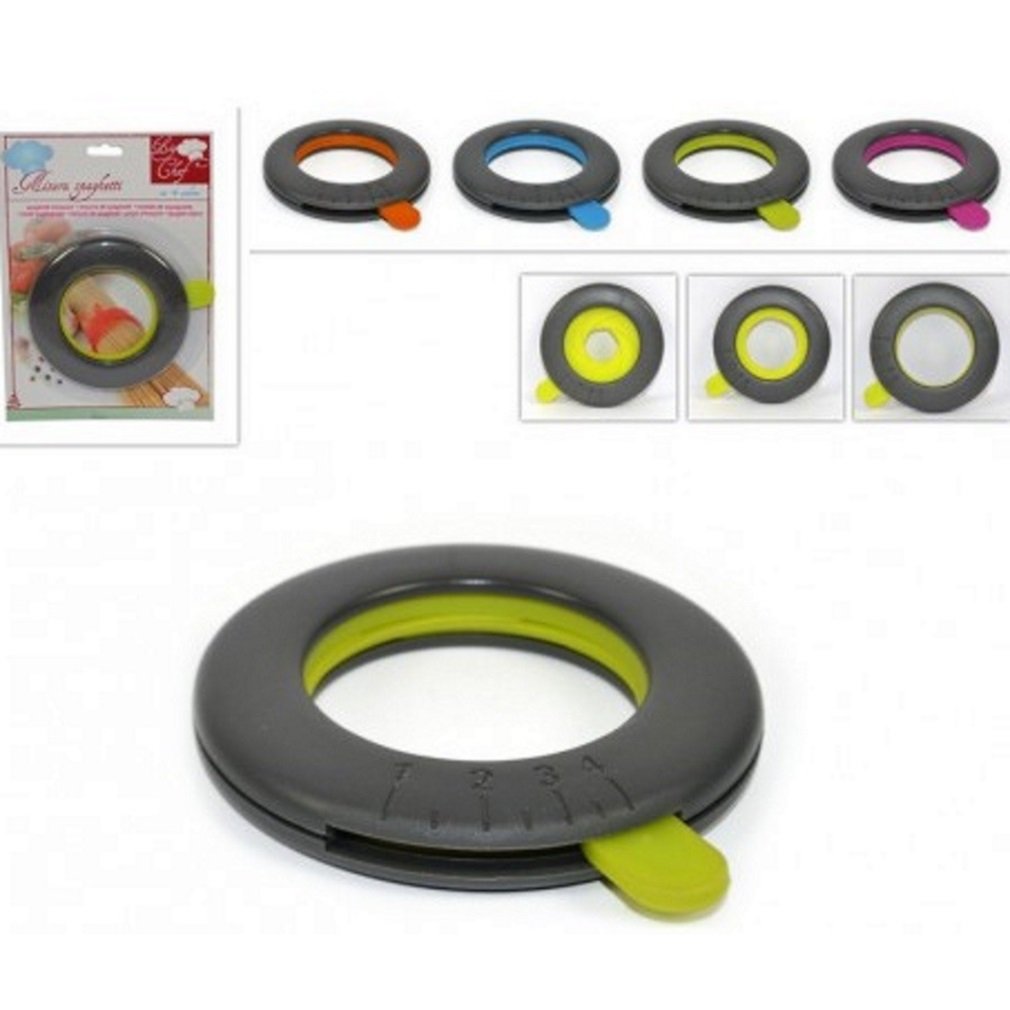 Dosificador para espaguetis mide hasta 4 porciones Medidor de pasta espaguetis en 4 colores surtidos