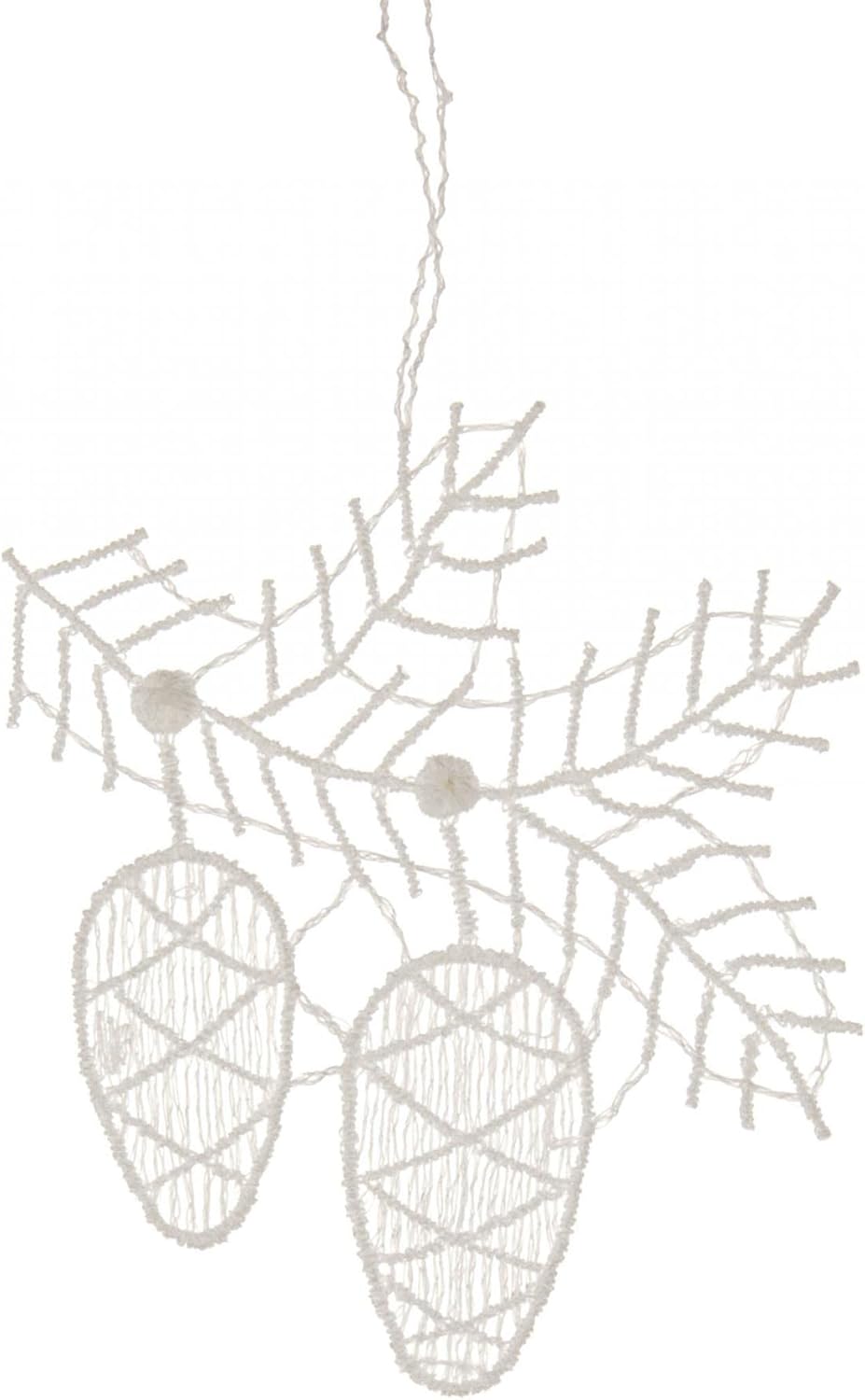 Christmas Tree Decoration Cones Plauener Space W x H x D 7 x 0.1 cm