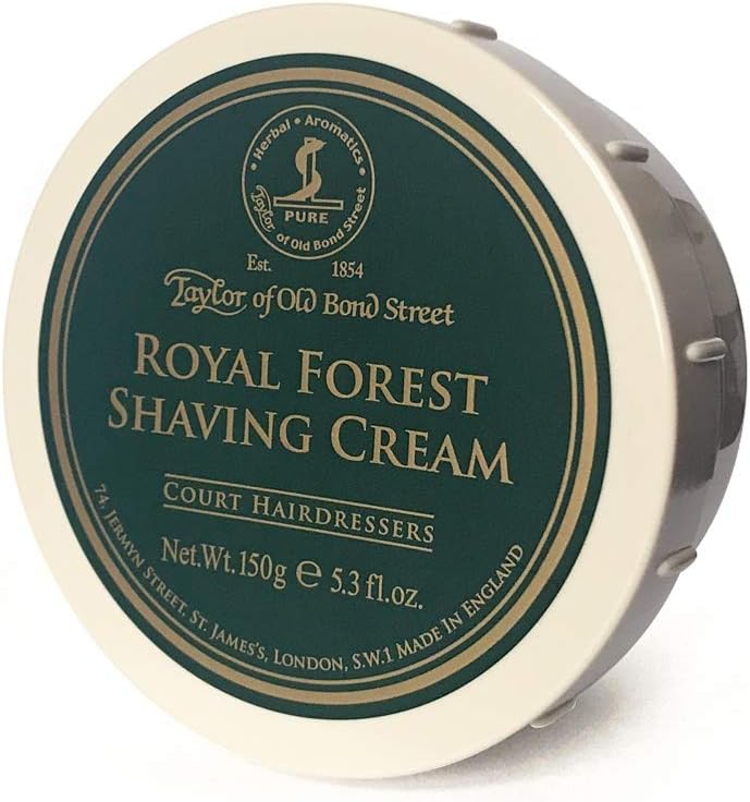 Creme de Barbear Taylor of Old Bond Street Royal Forest, 150 g
