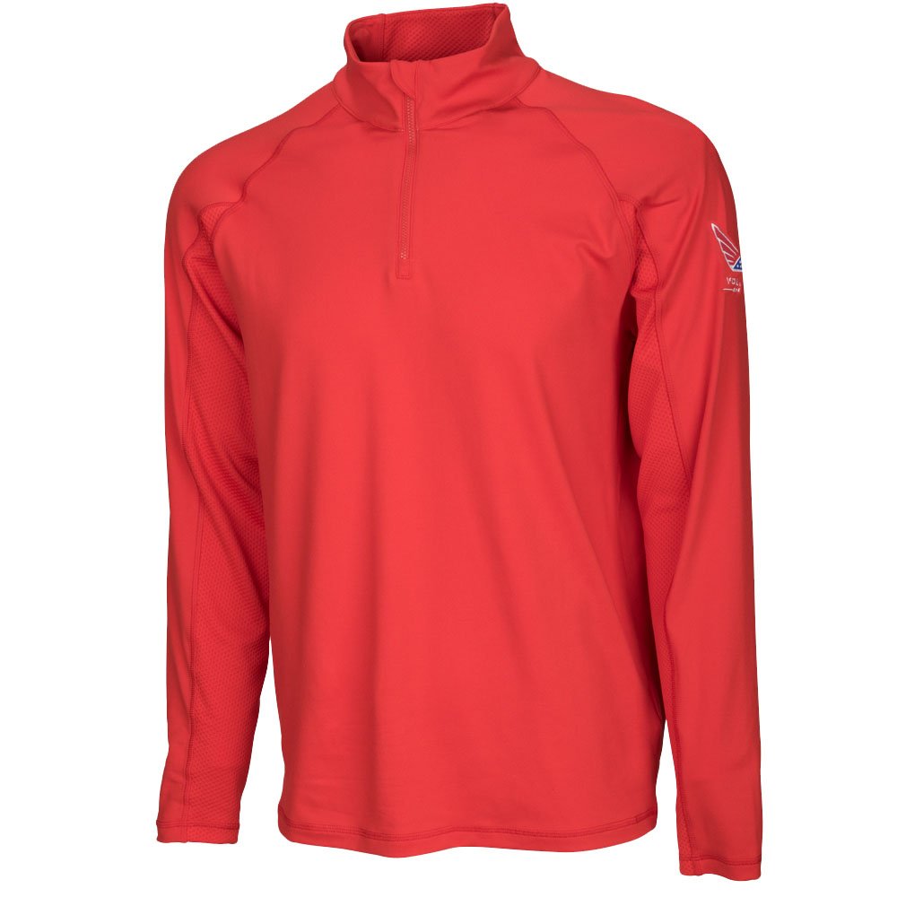 2017 Men's Volition 1/4 Zip, High Risk Red, Medium-image-44