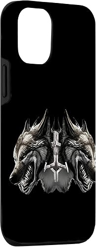 Miniatura 3 de Funda para iPhone 1212 Pro Fenrir The Viking Wolf Cross