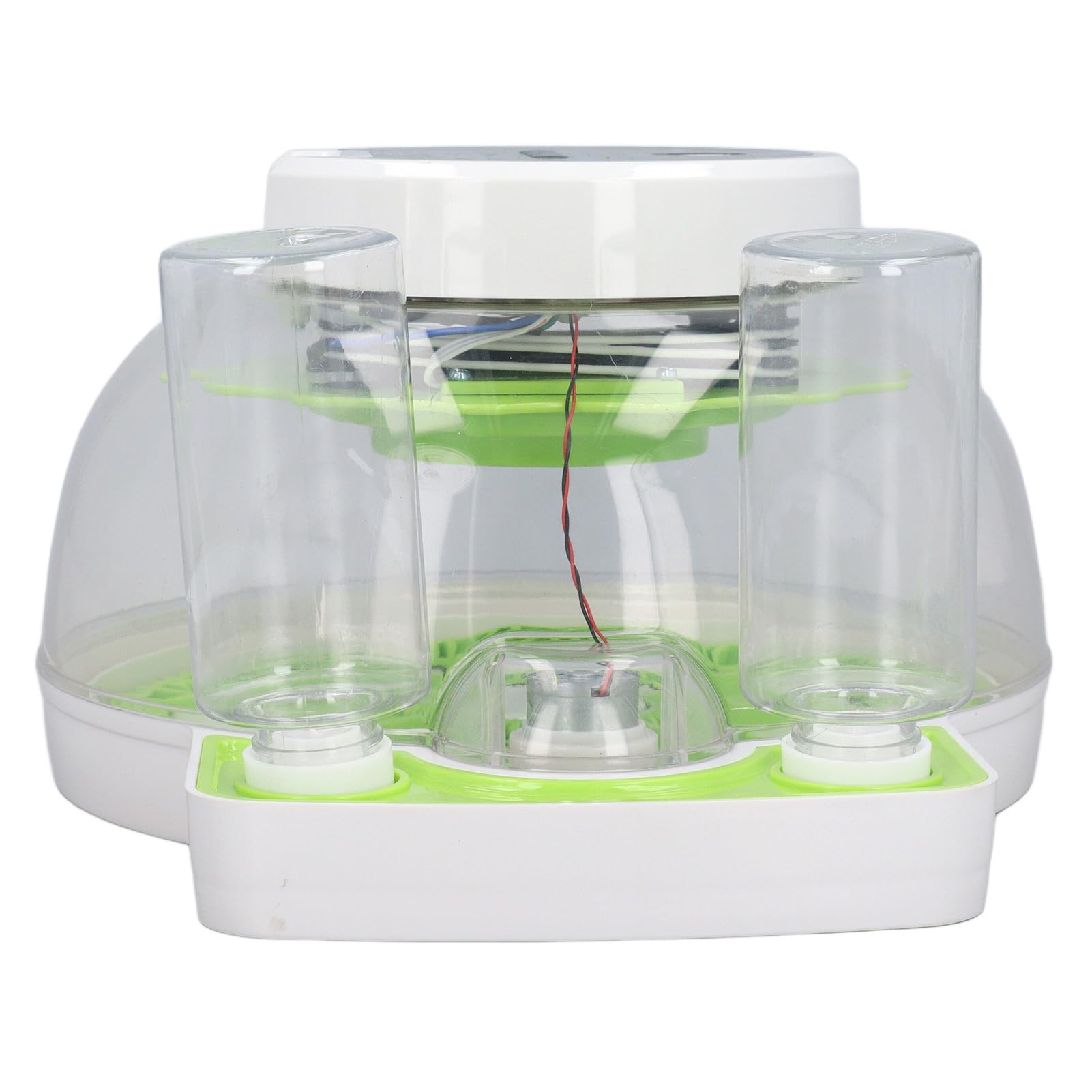 Incubatrice automatica per uova, temperatura e umidità stabili, Candele per uova integrate, Sistema di approvvigionamento idrico esterno, Turner automatico trasparente per uova di pollo, anatra, oca