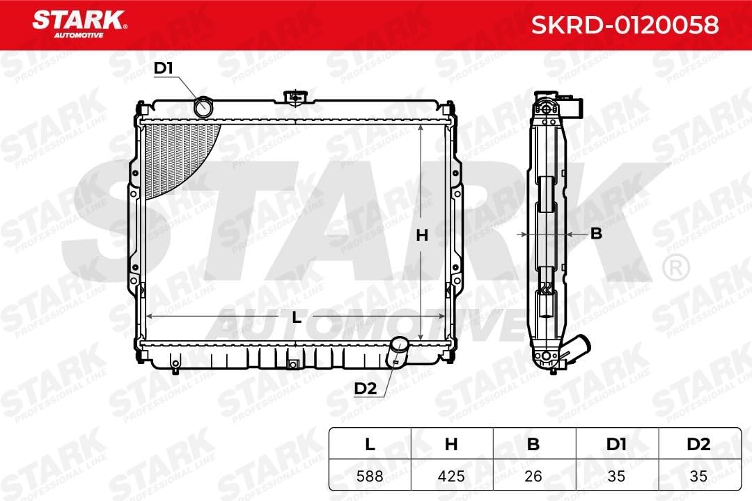STARK Chłodzenie silnika do Hyundai GALLOPER II JK-01 GALLOPER I