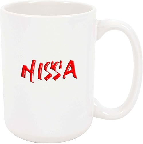 Nissa Taza de café – Taza de cerámica personalizada con nombre, taza personalizada, regalo personalizado de cumpleaños/Navidad, regalo de
