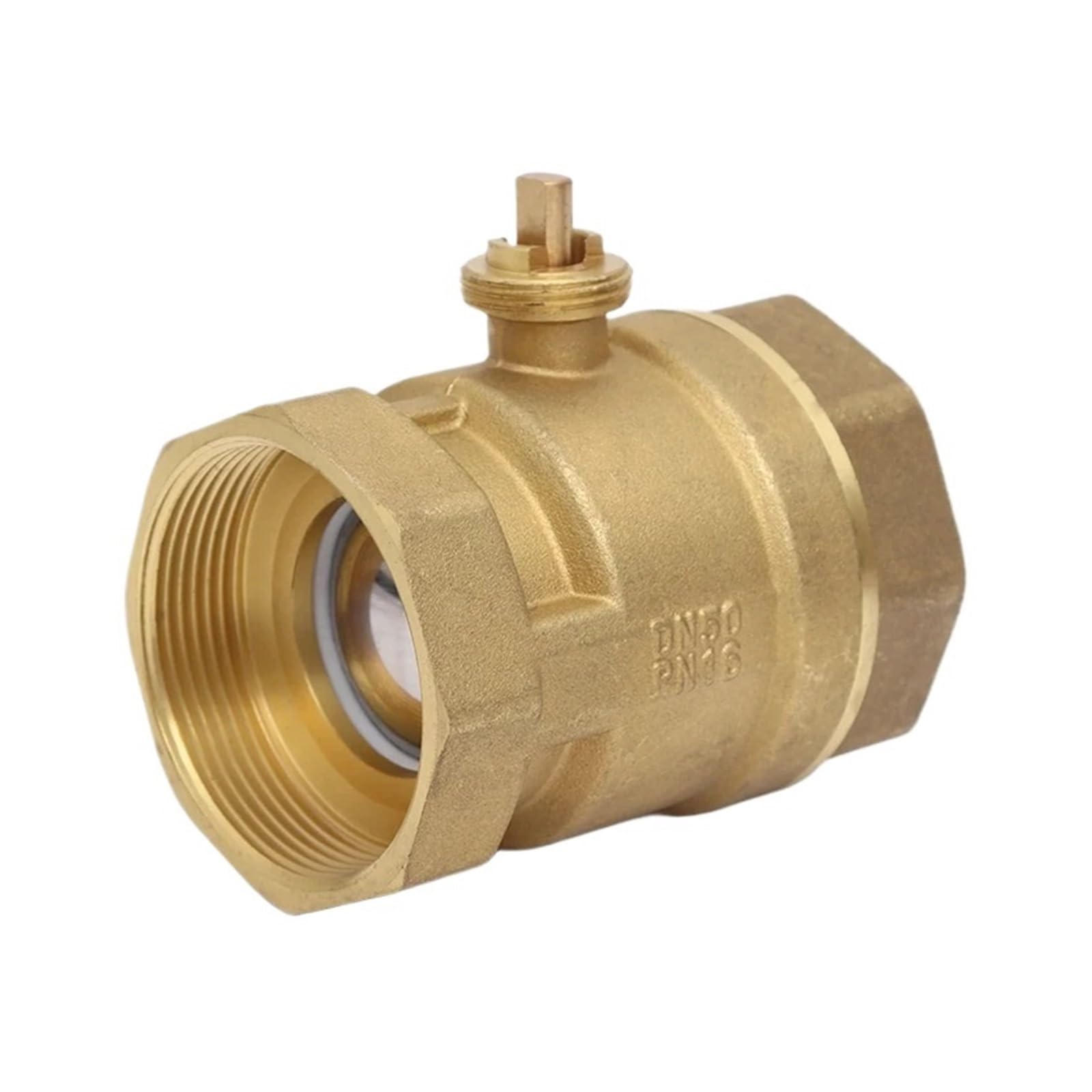 Corpo valvola a Sfera motorizzata con Filettatura G a 2 Vie in Ottone DN50 da 2"