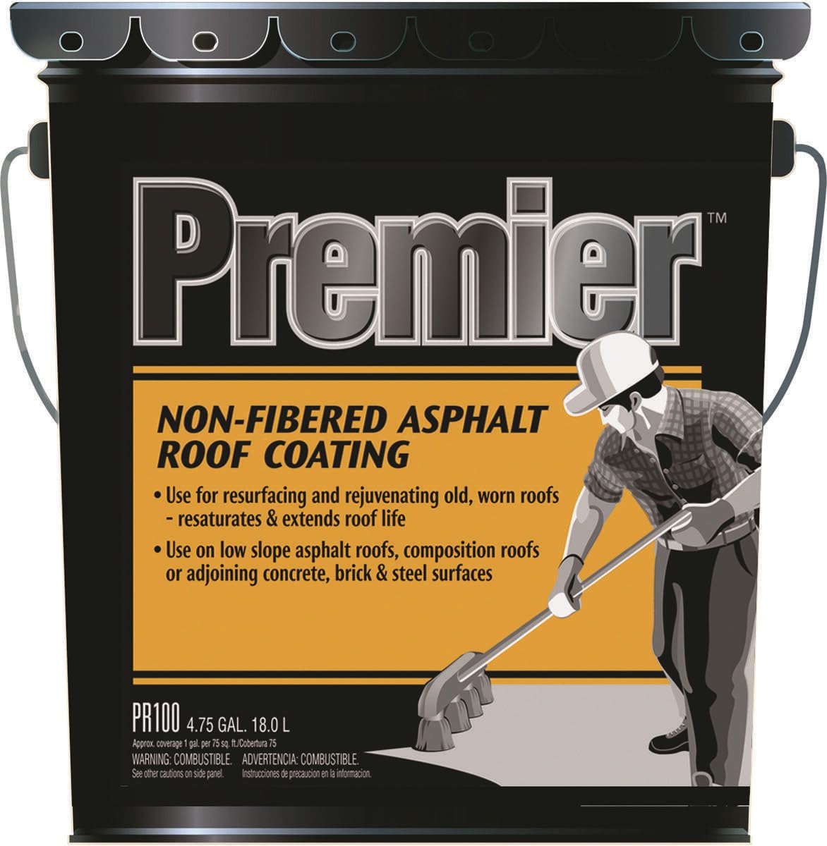 Henry Coating RF ASPHLT NONFBR 4.75G PR100070