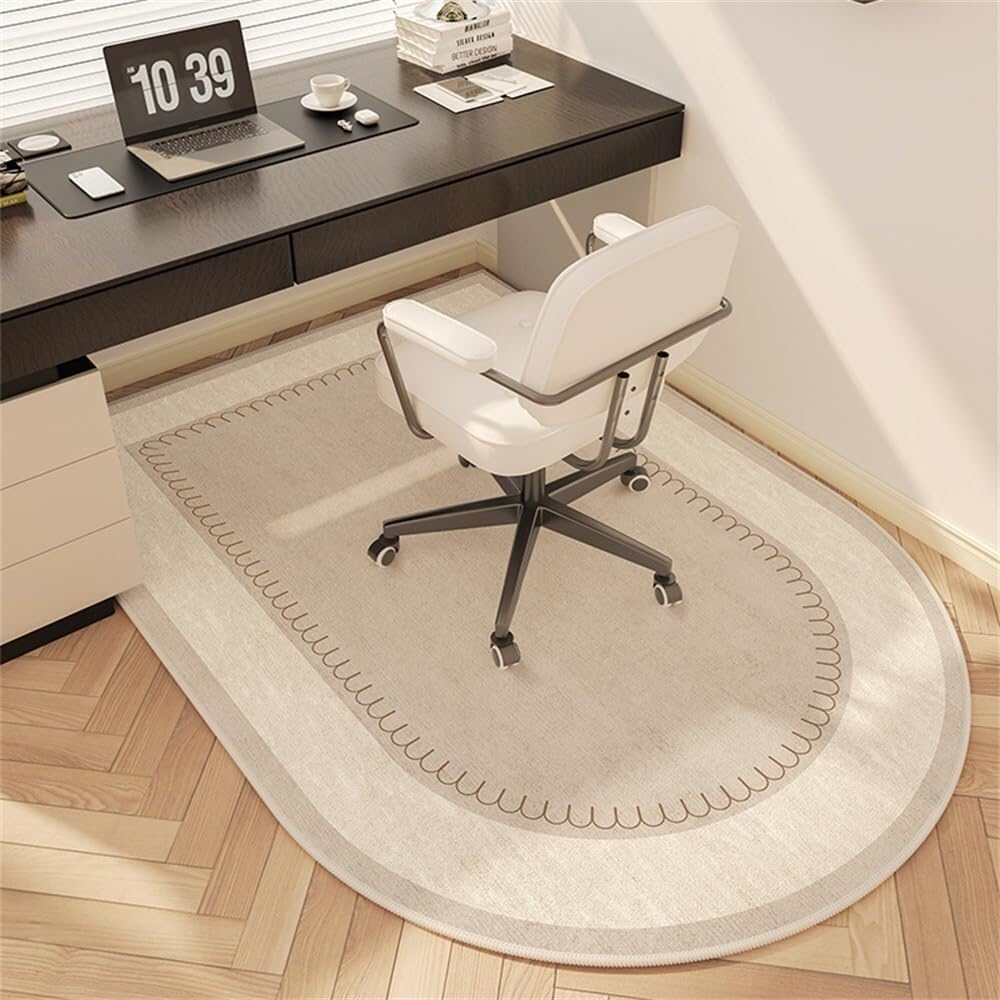 SSDDLZEQ Premium durable range Floor Protection Mat For Office Chairs And Multi-purpose Study Areas(Marble Pattern,90x120cm)