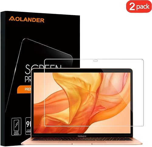 pack AOLANDER Pellicole Protettive Vetro Temperato per MacBook Air 2018 A1932 Inch Vetro Temperato con Durezza 9H Spessore 0 3 mm pack AOLANDER Pellicole Protettive Vetro Temperato per MacBook Air 2018 A1932 Inch Vetro Temperato con Durezza 9H Spessore 0 3 mm