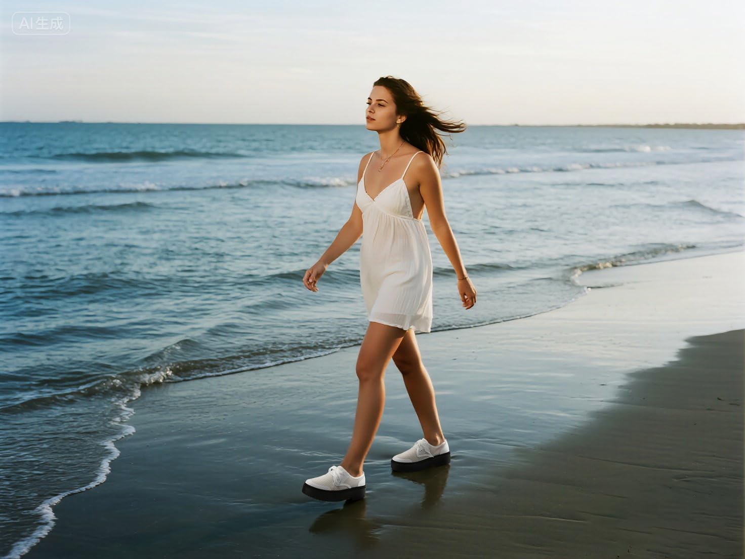 BEAUSEEN Women's Breathable Mesh Loafers - Slip On Casual Driving Shoes Lightweight Comfortable Walking Boat Shoes - Image 2