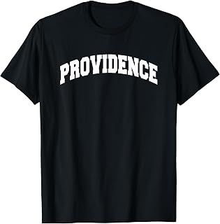 Varsity College Style Providence Rhode Island T-Shirt