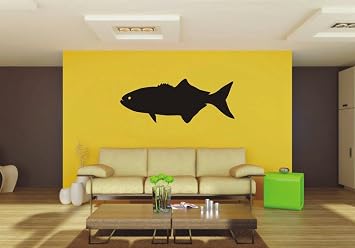 Picniva Bluefish Removable Vinyl Wall Decal Home Dicor