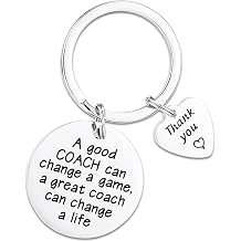 Kivosliviz Coachs Gifts Keychain for Men Volleyball Gifts for Coach Football Keychain for Coach