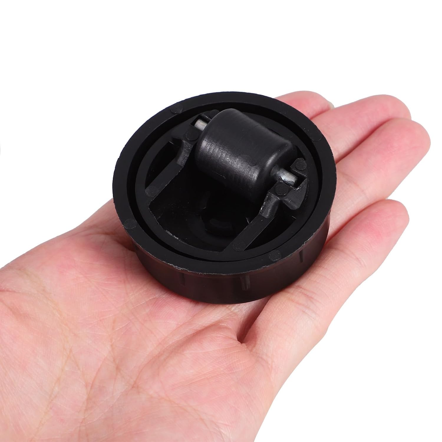 Didiseaon 6pcs Hidden Swivel Caster Wheels Heavy Duty Furniture Replacement Casters for Beds Office Tables Drawers Rolling Hardware Accessories
