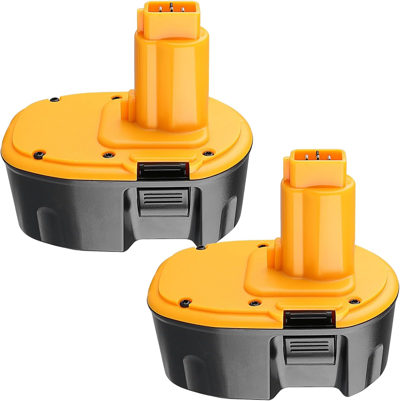 2Pack 18V 6000mAh Ni-MH DC9096 Replacement Battery for Dewalt Battery DE9098 DE9503 DE9039 DE9095 DE9096 DW9096 DW9095 DW9098 DC725
