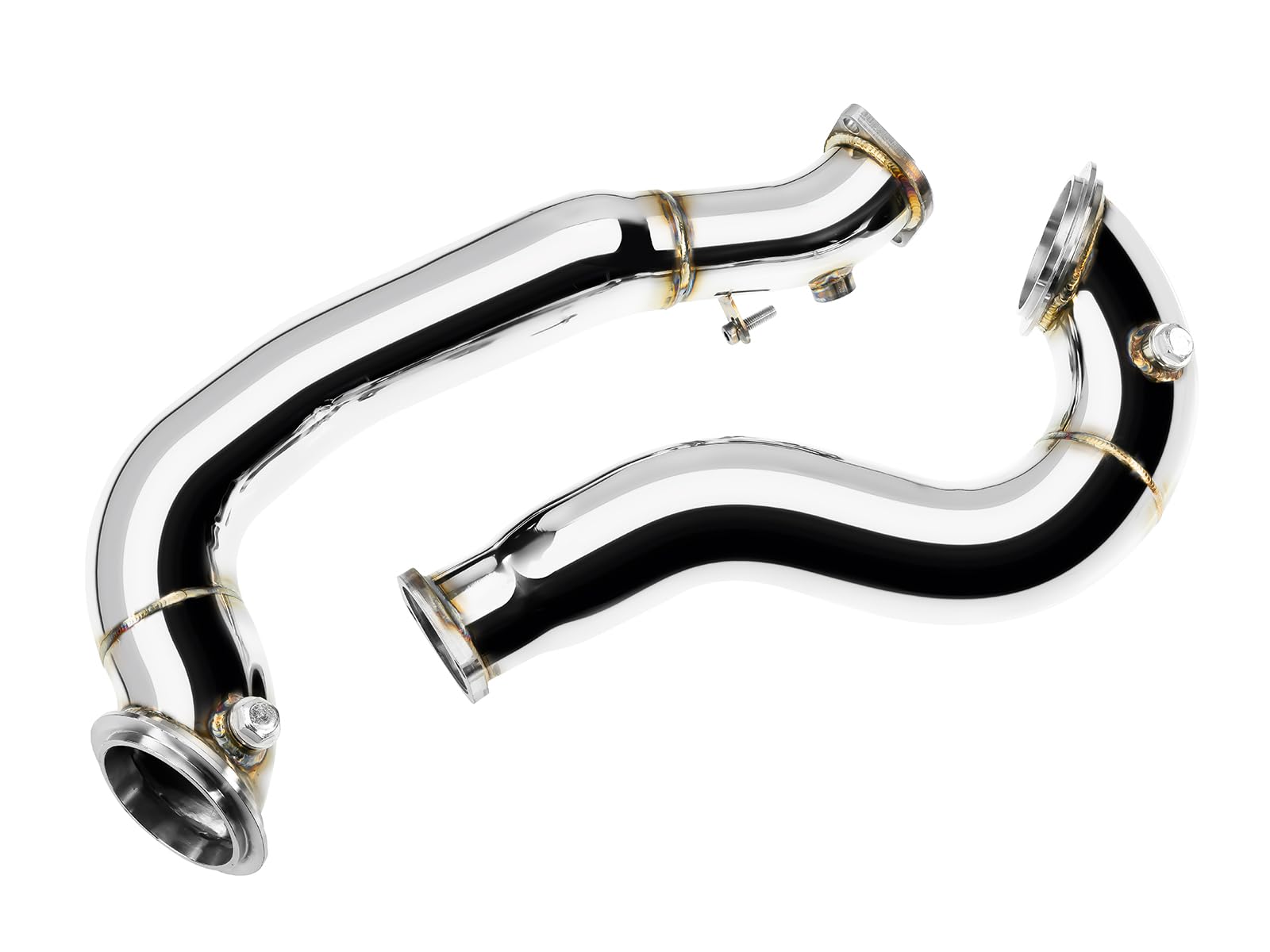 fmic.eu PERFORMANCE Downpipe do BMW E88 E82 135i N54 2006-2010 sportowy układ wydechowy wydech nierdzewny