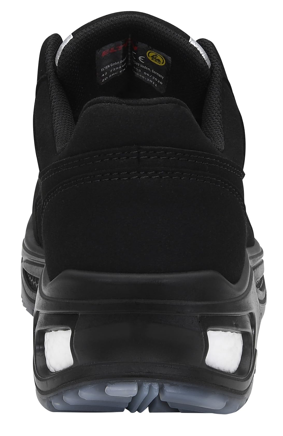 ELTEN Elten Sicherheitsschuhe Milow Low Esd S2, Herren, Sportlich, Leicht, Schwarz, Kunststoffkappe Herren Sicherheitsschuhe