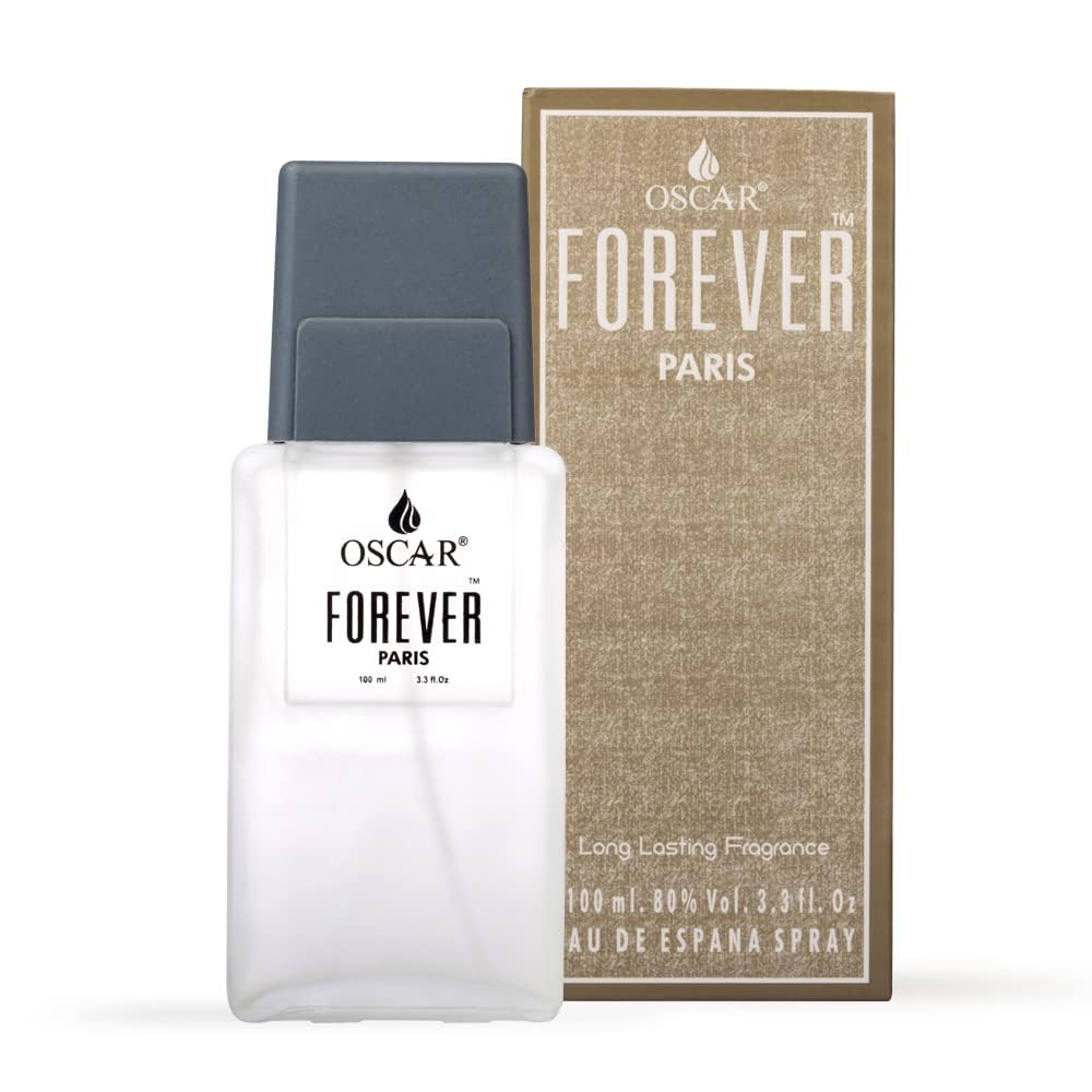 Oscar Forever Paris | Long Lasting Perfume for Men & Women | Exhilarating Floral Fragrance | Everyday Unisex Perfume | 100ml |
