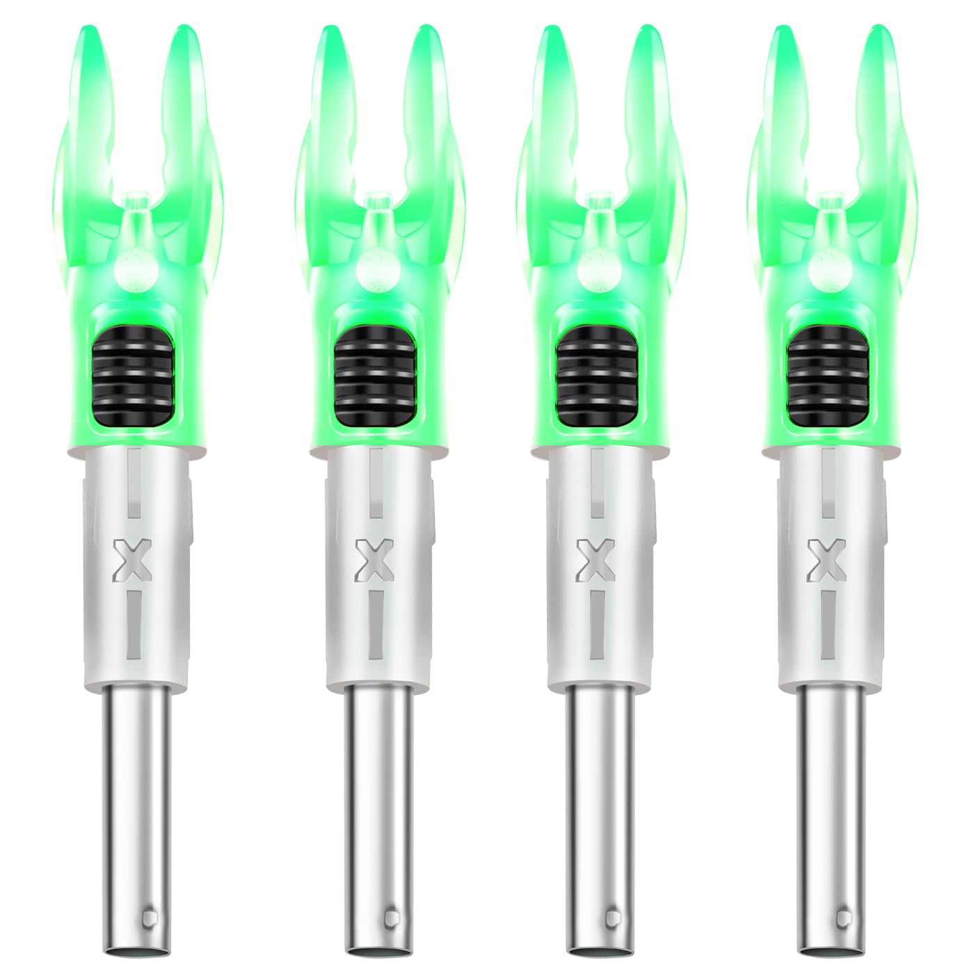DEEPOWER X Lighted Nocks For Arrows .204/.233/.244/.246