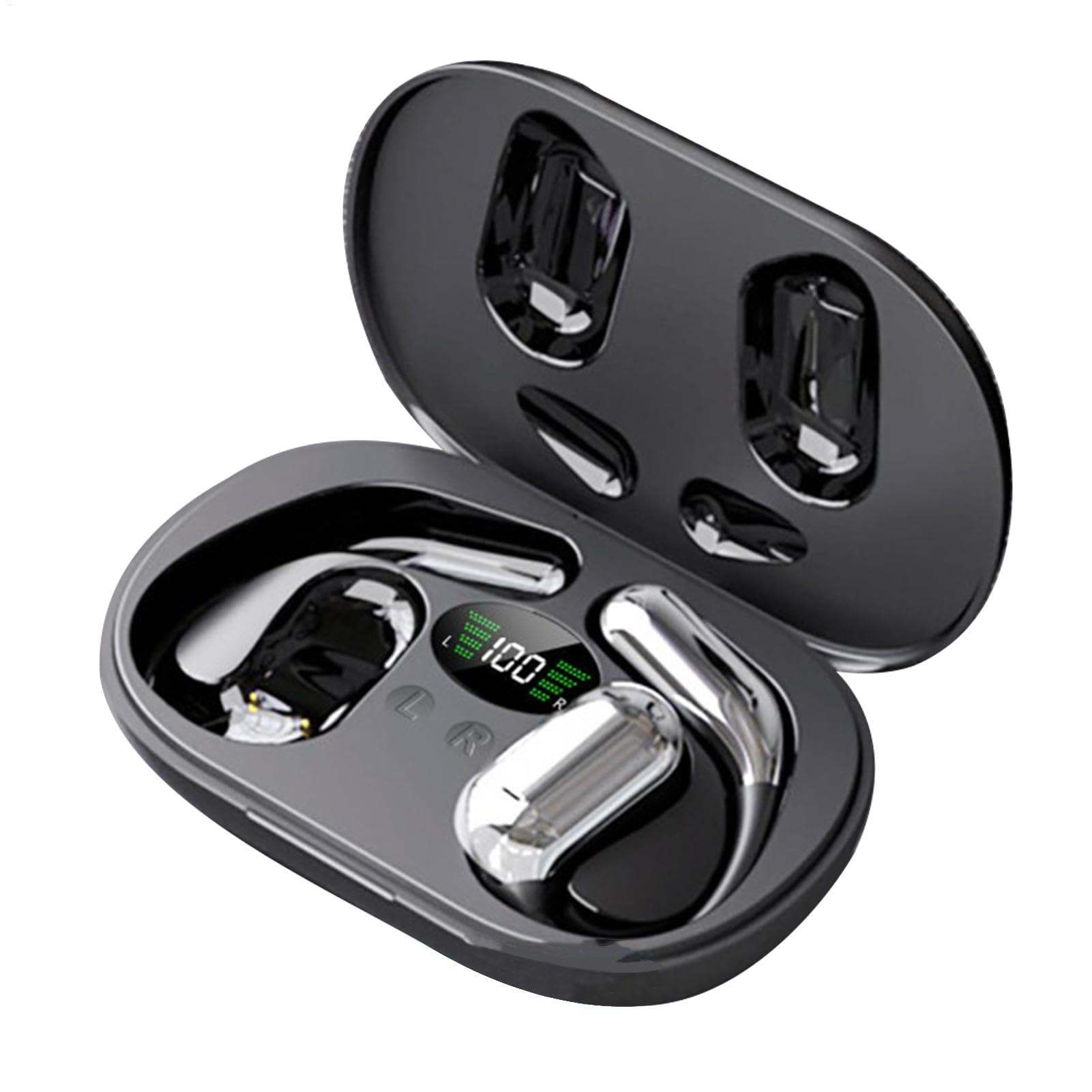 Language Translator Earphones,Real Time Translator Earbuds | Language Translation Earphones, Type-C Charging With 144 Languages Real-Time,Long Battery Life E