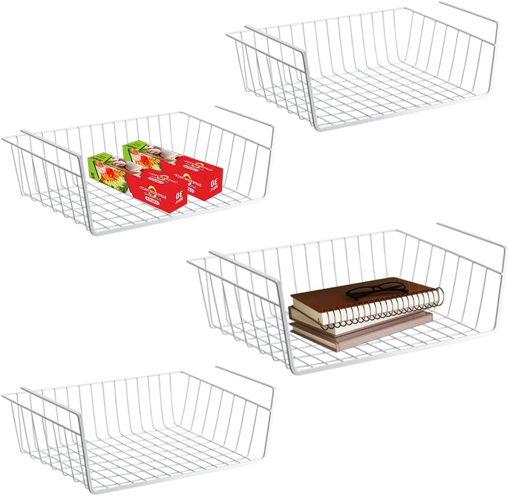Sharplace Drahtkorb Organizer Für Schranktüren - Platzsparender Aufbewahrungskorb