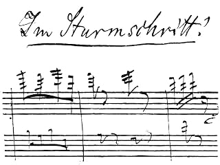 Johann Strauss (1825-1899) Njohann Strauss The Younger Austrian Composer And Orchestra Conductor Autograph Manuscript For A Double-Quick Step Poster Print by (18 x 24)