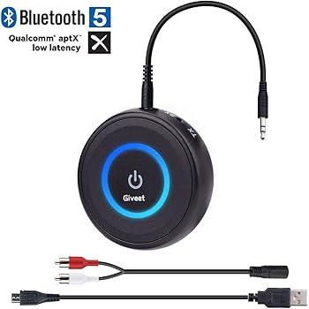 Amazon.com: Bluetooth 5.0 Transmitter and Receiver - Wireless Bluetooth