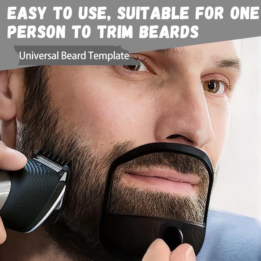 5 Pezzi Sagoma Per Barba Modellatore Barba Attrezzo Per Styling Contorno Barba Aiuto Per Rasatura Plastica Per Uomini Accessorio Per Rasatura Ner