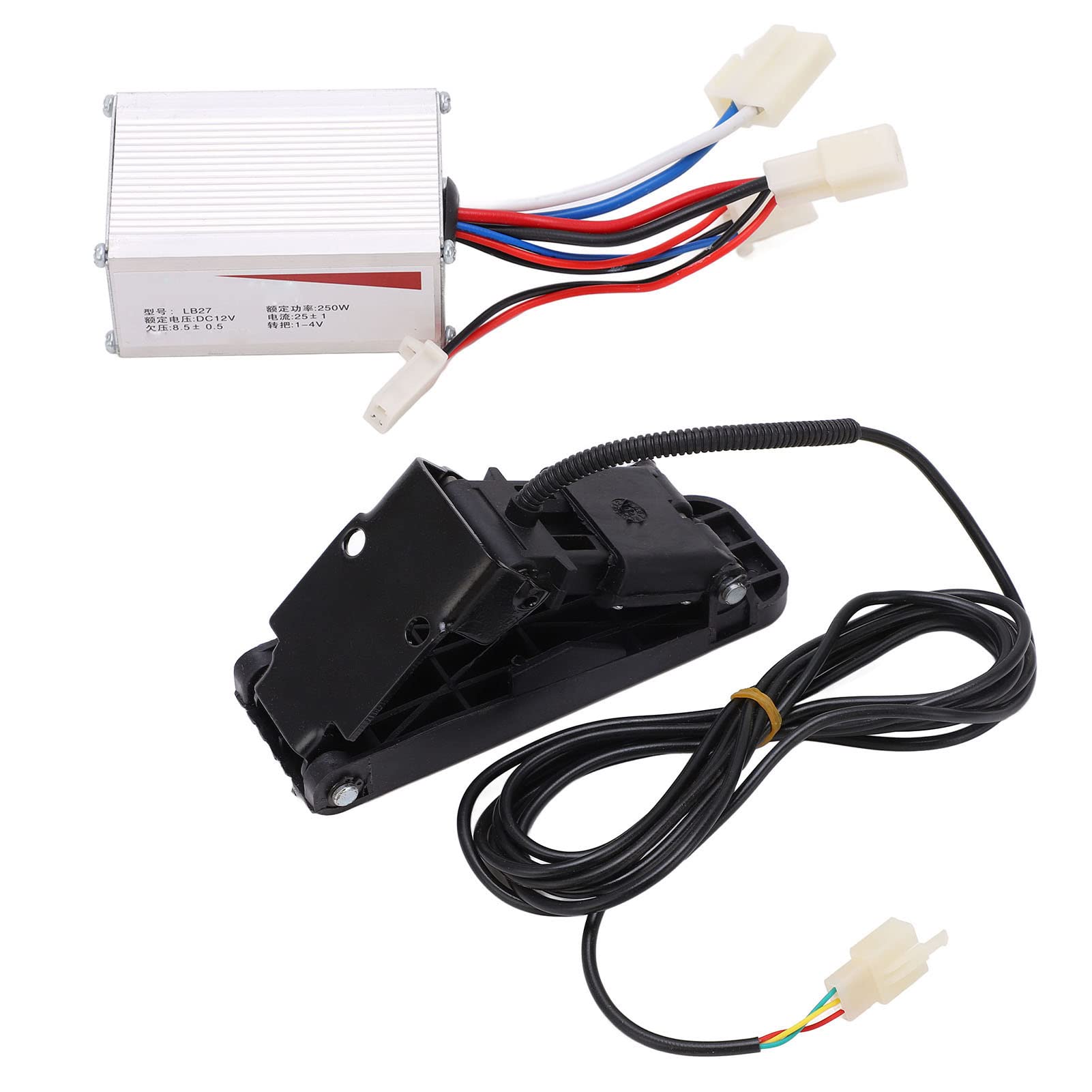 Acceleratore di velocità, Alta potenza, set di accelerazione, 12V 250W in lega d'alluminio, for biciclette elettriche, motociclette elettriche, pedicab, scooter elettriche, veicoli a pedali elettrici