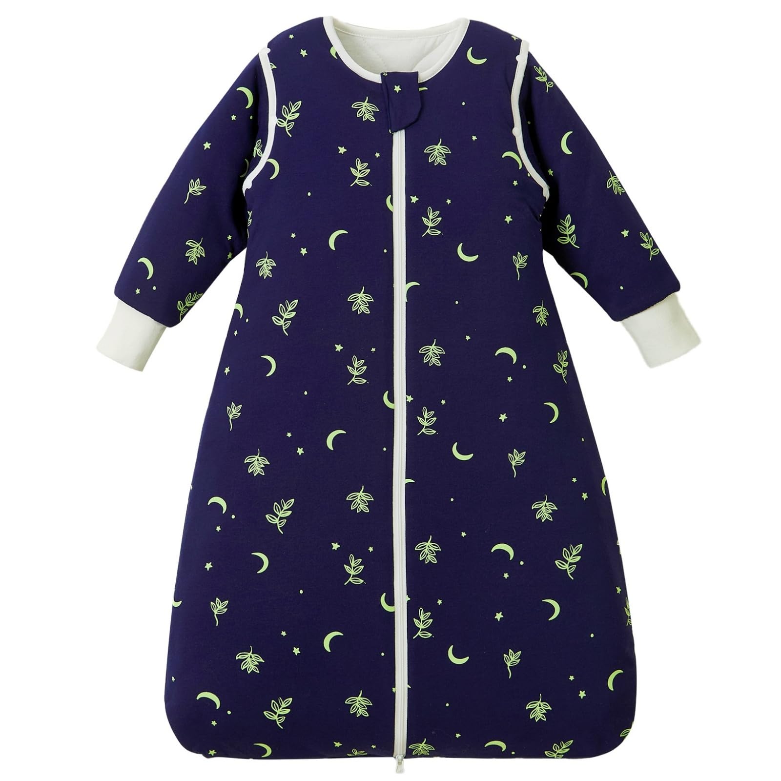 Nivolltha Baby Sleeping Bag 3.5 TOG Cotton Moonlight Leaves M — image 1