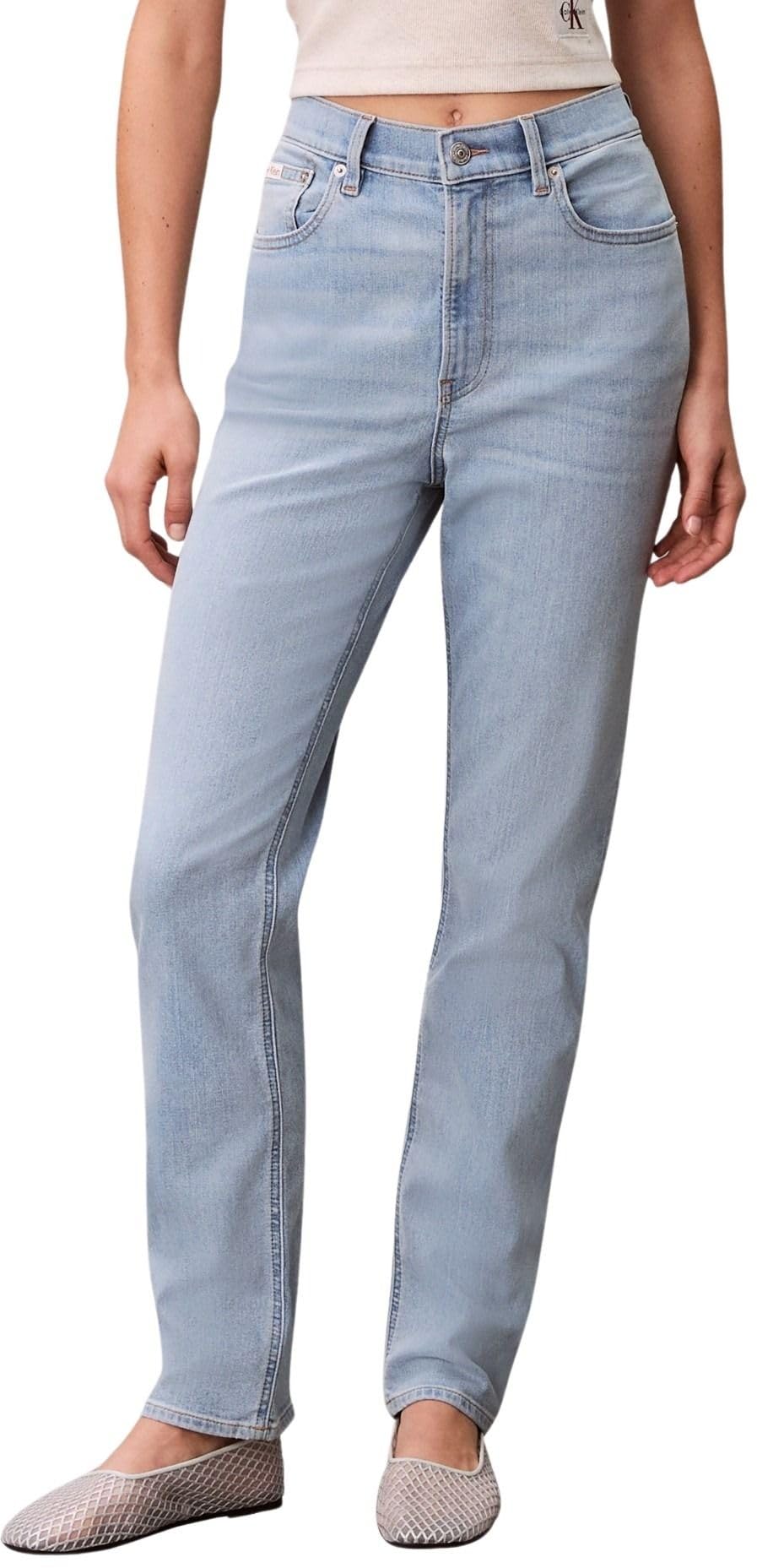 Calvin Klein Damen Jeans New Mom High Waist