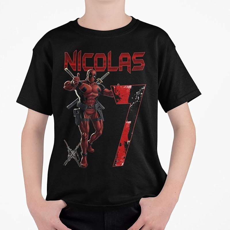 Deadpool birthday shirt Clearance