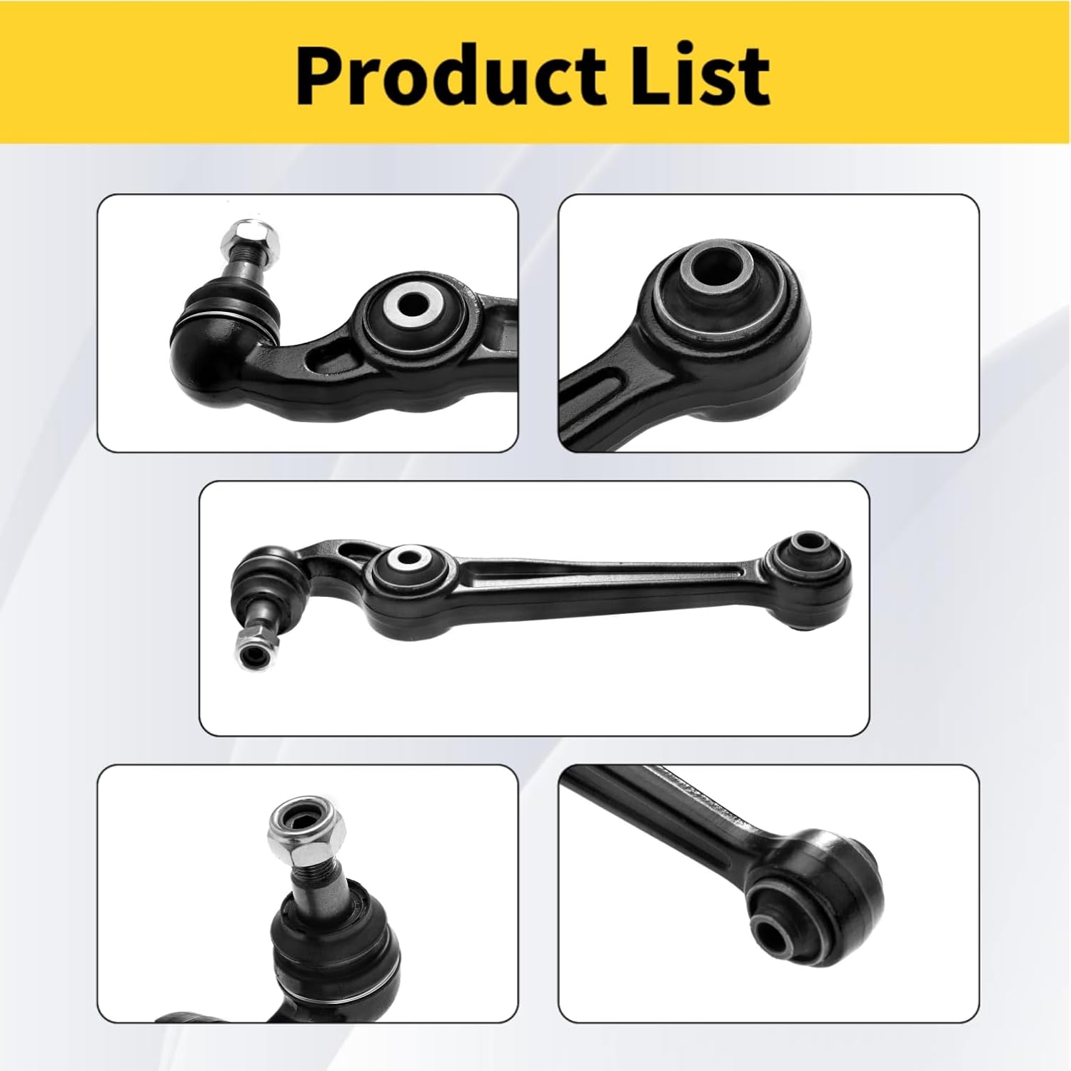 Front Lower Control Arm Fit for Ford Fusion 2007-2012 Lincoln MKZ 2007-2012 Mercury Milan 2007-2011 K620149-2 Set Suspension Kit