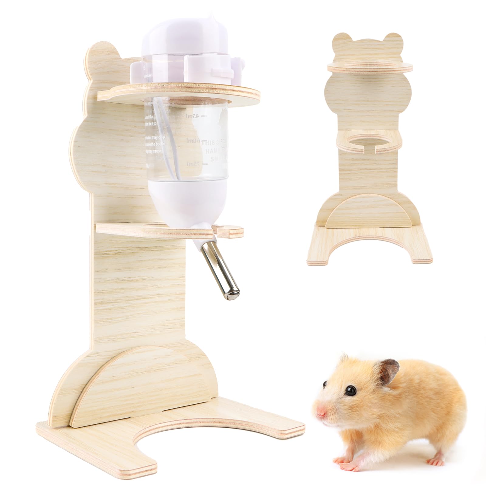 Hamster Trinkflasche mit Ständer, Hängend Haustier Automatis