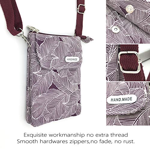 Image of Nylon Crescent Crossbody Bag for Women Men Fanny Pack Crossbody Bag Dumpling Lightweight Travel Sling Bag