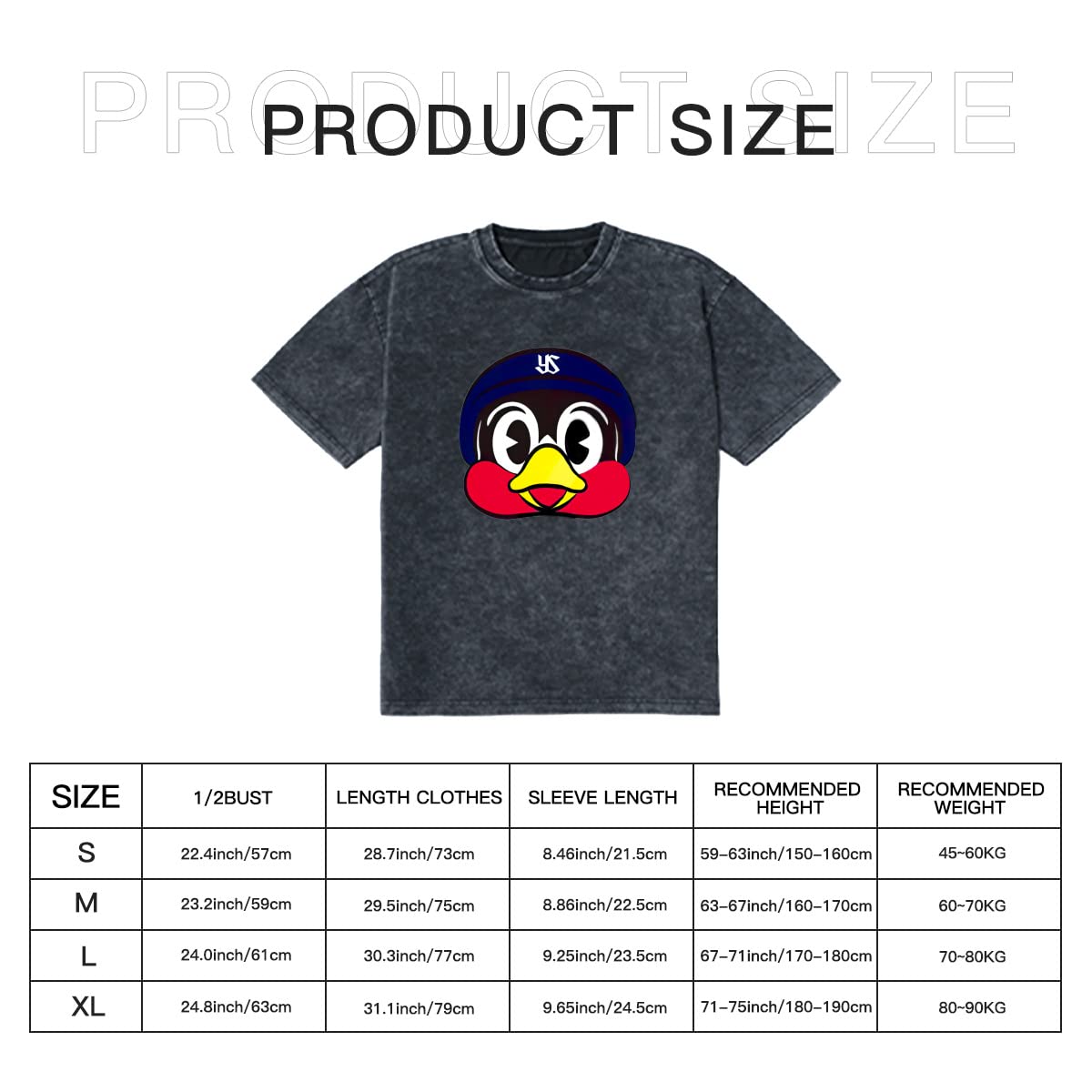 Amazon.co.jp: 東京ヤクルトスワローズ つば九郎 Tシャツ 半袖