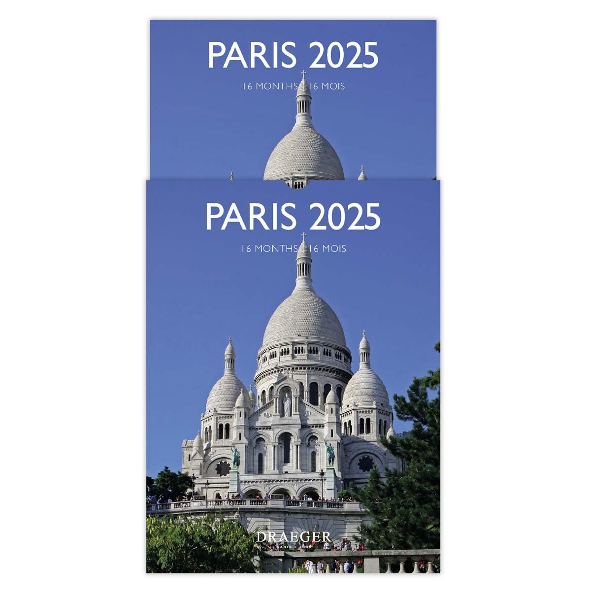 DRAEGER PARIS 1886, Small Wall Calendar 14x18cm 2025, September 2024 to December 2025-12 Themed Photos, 7 Languages - Image 4