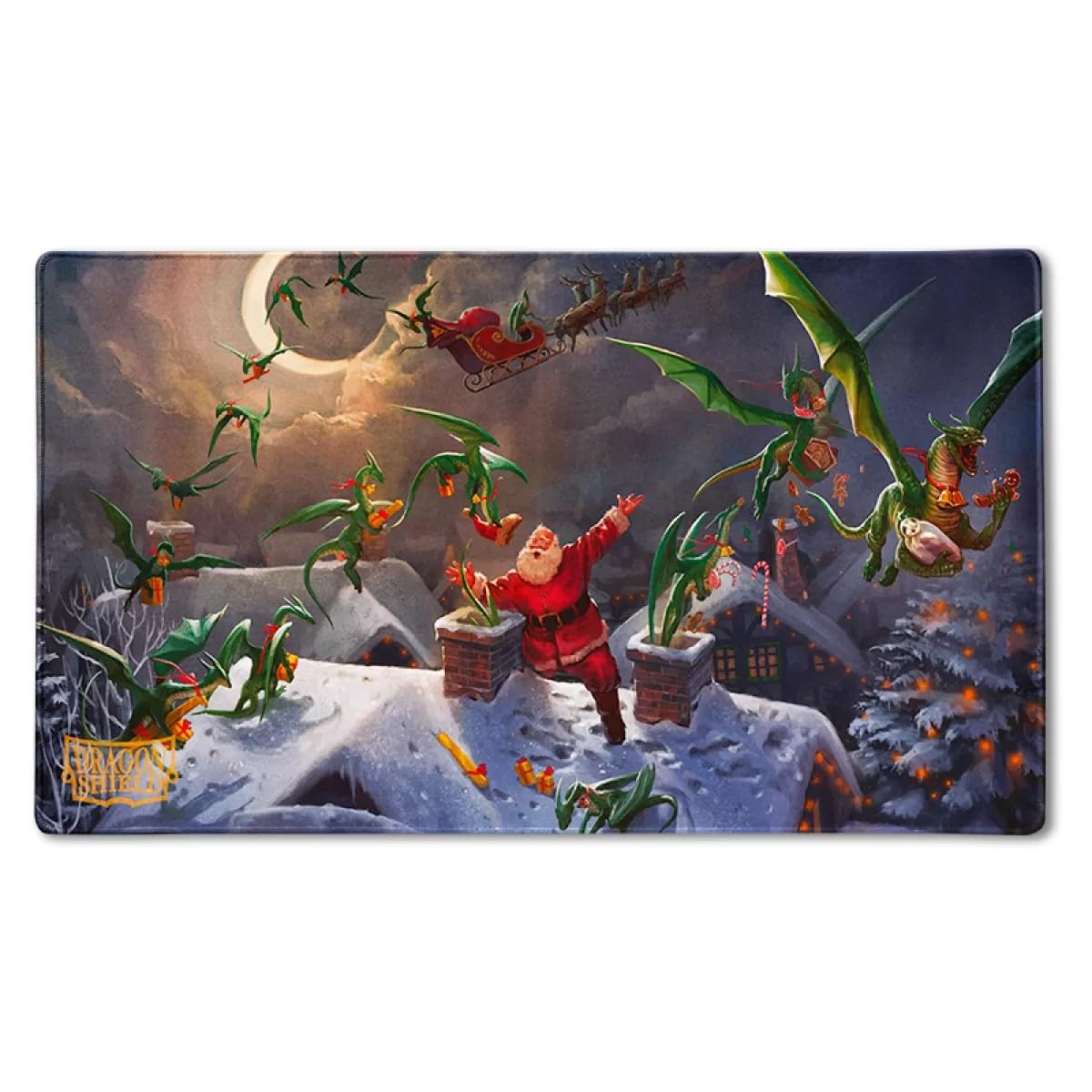Dragon Shield Playmat Limited Edition Christmas 2023 Smooth And Tough |  Desertcart Australia