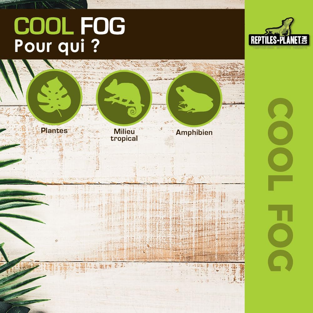 Reptiles Planet - Cool Fog - Brumisateur à Ultrason pour Terrarium