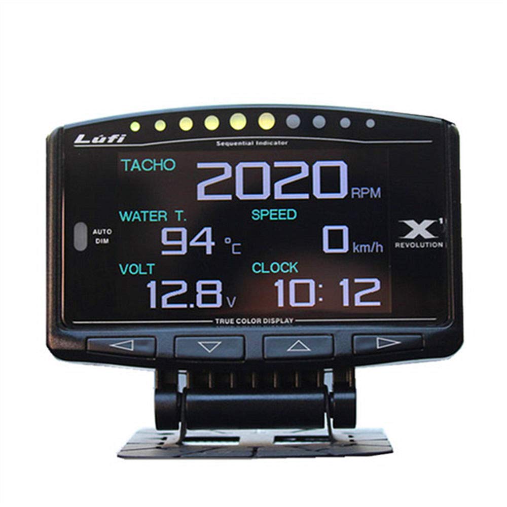 Amazon.co.jp: LUFI X1 英語版 OBD 車HUDヘッドアップディスプレイ