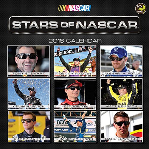 2016 Stars of NASCAR Wall Calendar